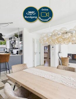 Luxus-Stadtvilla mit Gästehaus, Pool, Dachterrasse & großem Gartenparadies - Hagenburg
