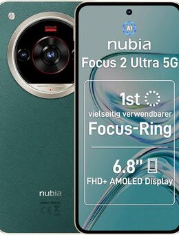 Nubia nubia Focus 2 Ultra 5G Smartphone (17,06 cm/6,72 Zoll, 256 GB Speicherplatz, 50 MP Kamera)