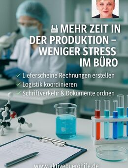 Selbständige Sekretärin bietet Unterstützung für Ihr Pharma Unternehmen vom Home Office aus - München