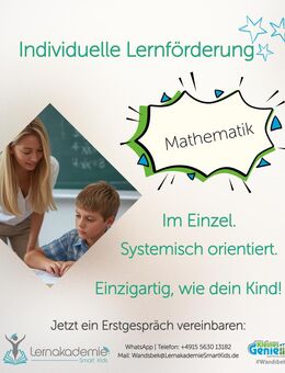 Lernförderung Mathematik – mehr als Nachhilfe - Hamburg