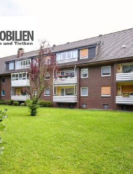 TT bietet an: Ruhige Wohnidylle mit Westbalkon: Großzügige 4-Zimmer-Wohnung in Wilhelmshaven-Neuende - möbliert u. bezugsfrei! - Wilhelmshaven