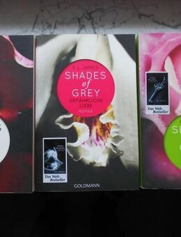 E. L. James Shades of Grey. Geheimes Verlangen+Gefährliche Liebe+ Befreite Lust. Bestseller, 3 Bücher zus. 6,- - Flensburg