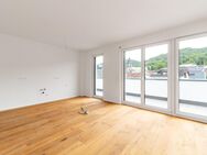 Moderne Dachgeschoßwohnung mit Dachterrasse im Energiesparhaus in Irsch bei Saarburg - Irsch