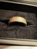 Schmuckring Paladium/Rotgold in 3033