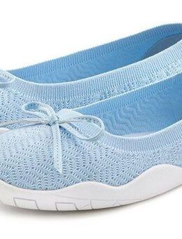 LASCANA Sneaker Ballerinas Slipper, Halbschuh, ultraleicht zum Reinschlüpfen VEGAN