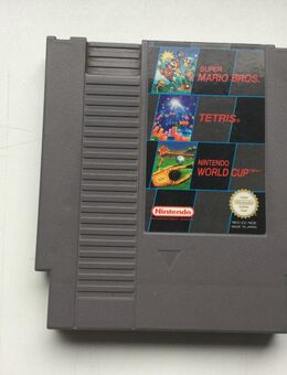Nintendo Entertainment System Spiel 3 in 1 Tetris Super Mario Bros. World Cup - Fulda