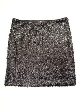 Funkelnder Pailletten-Minirock von h&m - Größe s - Blieskastel