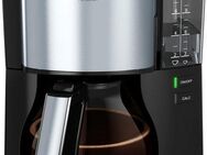 Melitta Filterkaffeemaschine Look® Perfection 1025-06 schwarz, 1,25l Kaffeekanne, Papierfilter 1x4
