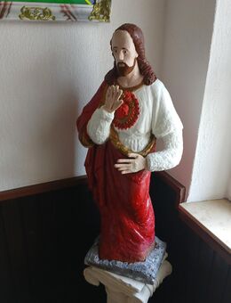 JESUS CHRISTUS Figur Heiligenfigur aus Holz Xxl - Viersen
