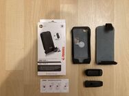 Krusell Gürtel Tasche Cover Leder schwarz iPhone 5/5S/SE - Wuppertal