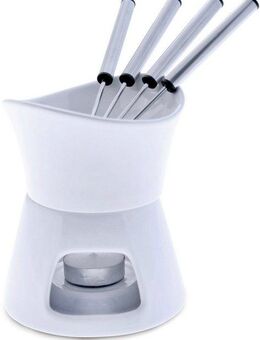SWISSMAR Fondue Glow, 0,28 l, für Schokolade, 280 ml, inkl. 4 Fonduegabeln