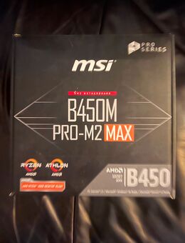 Artikel: MSI B450M Pro-M2 MAX Motherboard (Sockel AM4) - Zwickau Zentrum