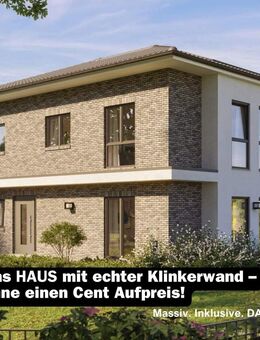 Massiv trifft modern: Danhaus mit Klinkeroptik, die nicht extra kostet! Schlüsselfertig - Ratingen