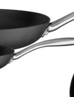 GSW Pfannen-Set Robusta, Gusseisen (Set, 2-tlg., 1x Bratpfanne Ø 20 cm, 1x Bratpfanne Ø 28 cm), Induktion