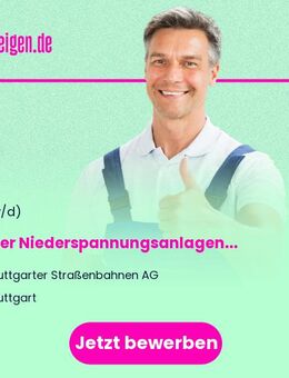 Planer Niederspannungsanlagen (m/w/d) - Stuttgart