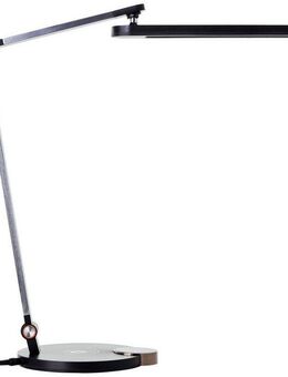 Brilliant LED Schreibtischlampe Officehero, Dimmfunktion, LED fest integriert, warmweiß - kaltweiß, Wireless charging, 1000 lm, dimmbar, CCT