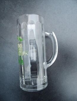 Husums Brauhaus Glas Bierkrug 0,4 l 3,-; Barfüßer Glas Bierseidel 0,5 l 3,-, Bierkrüge Seidel Gläser - Flensburg