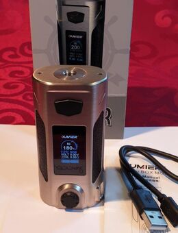 Oumier Rudder 225, FP. 20€. Akkuträger, E Zigarette, Mod Box, Vape, Dampfer. !! Ich muss meine private Sammlung verkleinern 🫣🙃!! - Bühl