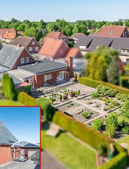 Gepfl. EFH mit Garage und großzügigem Grundstück in zentraler Lage von Weener - Weener