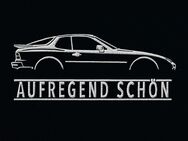 Porsche 944, AUFREGEND SCHÖN, edle Stickerei, hochwertiges T-Shirt - Olching