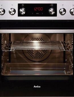 Amica Elektro-Herd-Set EHCX 933 110 E, mit 1-fach-Teleskopauszug, Steam Clean, SteamClean