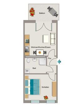 Die ersten eigenen vier Wände zur Miete - Wohlfühlen bei VIVAWEST - Dortmund