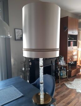 Kaiser Stehleuchte Eisglas Lampe 60er Vintage Mid century retro - Ginsheim-Gustavsburg