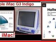 APPLE iMAC G3 Indigo (ca. 1998) + Zubehör (DESIGN - KLASSIKER) in 50667