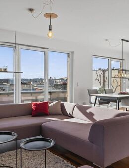 Moderne Maisonette-Penthouse-Wohnung mit zwei Dachterrassen & TG-Stellplatz in Leinfelden-Echterdingen - Leinfelden-Echterdingen