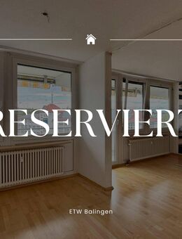 Großzügige 4,5-Zimmer-Eigentumswohnung in zentraler Lage - Balingen