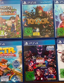 20 Playstation 4 Spiele - Aldingen