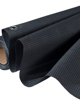 Windhager Balkonsichtschutz AERIS, Balkonblende, 0,9x5m, titangrau