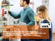 Technischer Mitarbeiter im Innendienst Qualitätsmanagement, Terminkoordination und Produktbereitstellung (M/W/D) - Oyten