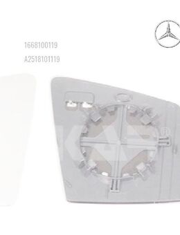 SPIEGELGLAS LINKS BEH ASP MERCEDES GL KLASSE X166 1668100119 NEU - Dortmund Wickede