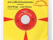 Geschwister Hass und die Moonlights-Zwei Schimmel,eine weiße Hochzeitskutsche-Zwei Ringe-Zwei Herzen-Vinyl-SL,50/60er Jahre - Linnich