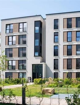 Familienoase mit Balkon: Moderne 4-Zimmer-Wohnung in grüner Umgebung und zwei Bädern - Düsseldorf