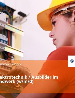 Meister Elektrotechnik / Ausbilder im Elektrohandwerk (w/m/d) - Elmshorn