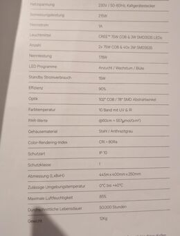 Hazelbeam 3, Growbox/Schrank abschließbar - Kelsterbach