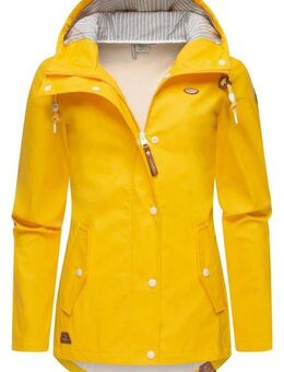 Ragwear Regenjacke YM-Marge stylische Übergangsjacke mit großer Kapuze