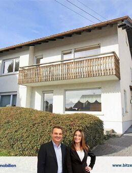 Einfamilienhaus mit Wintergarten, Terrassen und Balkon in ruhiger Wohnlage - Meßstetten