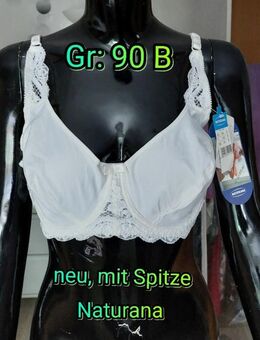 Bügel-BH mit Spitze, Größe: 90 B, neu mit Etikett, 4 Bilder - Immenhausen