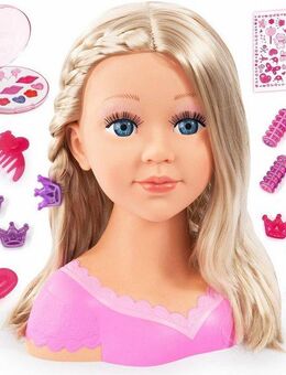 Bayer Frisier- & Schminkkopf Charlene Super Model, mit Kosmetik