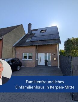 Gemütliches und helles Einfamilienhaus im Herzen von Kerpen-Mitte - Kerpen (Kolpingstadt)