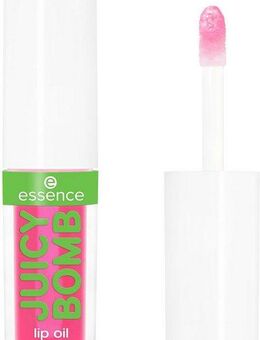 Essence Lipgloss JUICY BOMB PARTY lip oil, 4-tlg., Pflegende Ölformel, nicht-klebendes, glänzendes Finish.