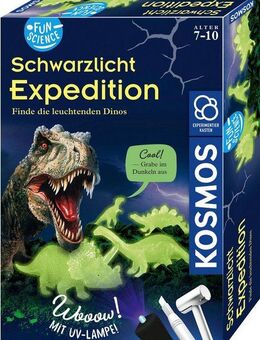 Kosmos Experimentierkasten Fun Science Schwarzlicht-Expedition