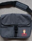 Laptoptasche Notebooktasche Umhängetasche anthrazit grau 43 cm X 33,5 cm in 61194