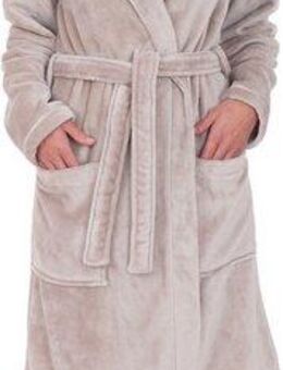 Wewo fashion Damenbademantel 6600, ideal für Sauna & Spa, Hotelbademantel, Morgenmantel, Kurzform, Wellsoft-Microfaser, Kapuze, Gürtel, unübertroffen kuschelig