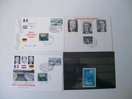 Briefmarken, Schifffahrt, Eröffnung Mosel Schifffahrtsstraße 1964 - Erftstadt