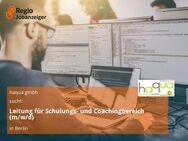 Leitung für Schulungs- und Coachingbereich (m/w/d) - Berlin