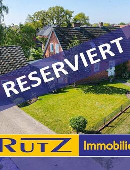 Ganderkesee-Heide | Gepflegtes Siedlungshaus auf schönem Eckgrundstück mit Garage und viel Potential - Ganderkesee